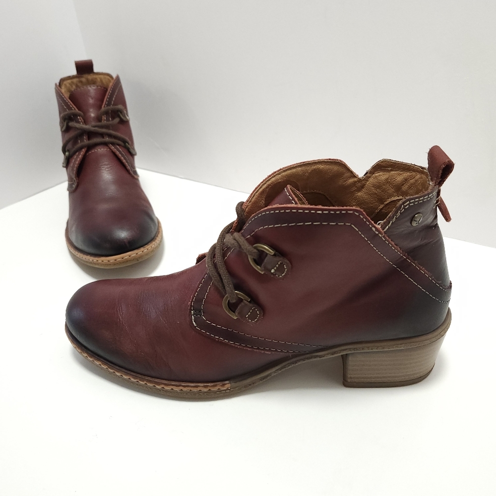Pikolinos Womens Ankle Boots Booties Size 39 US 8.5 Zaragoza Boho Steampunk